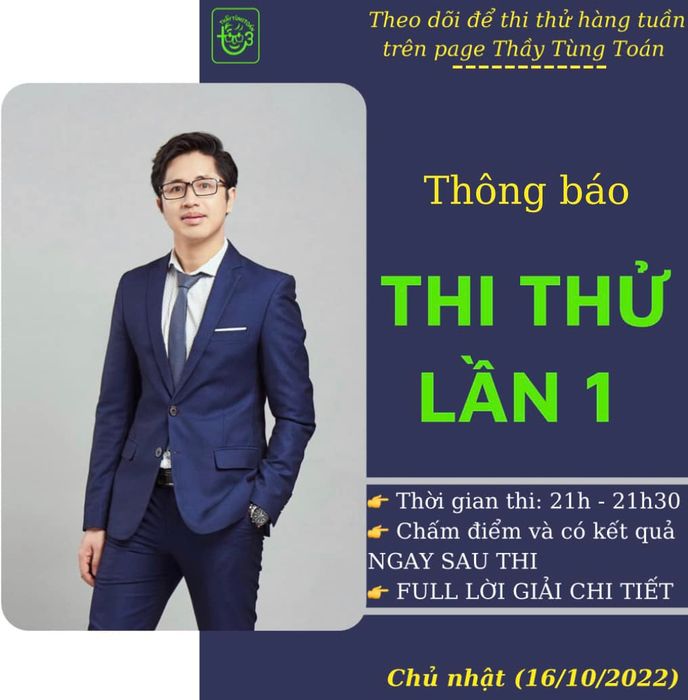 Hình ảnh Thầy Tùng Toán 3
