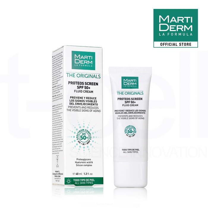 Hình ảnh 1 của Kem chống nắng MartiDerm The Originals Proteos Screen SPF50+ Fluid Cream