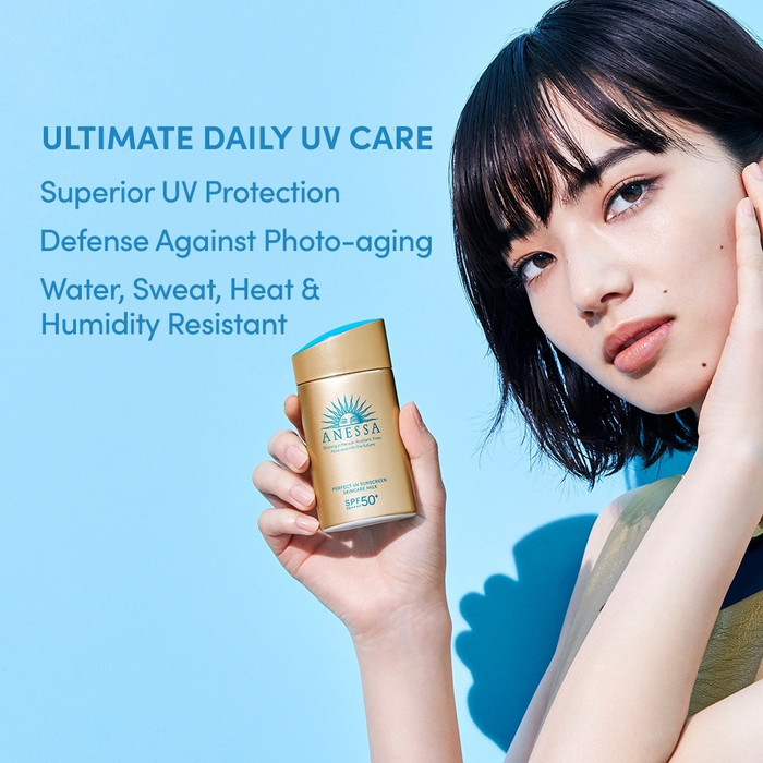 Hình ảnh Sữa chống nắng Anessa Perfect UV Sunscreen Skincare Milk 2