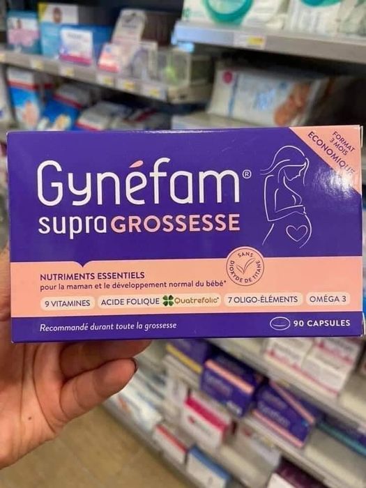 Hình ảnh vitamin tổng hợp cho bà bầu Gynefam SupraGrossesse từ Pháp