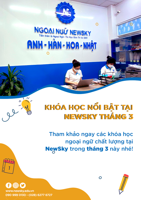 Hình ảnh 1 của Trung Tâm Ngoại Ngữ NewSky
