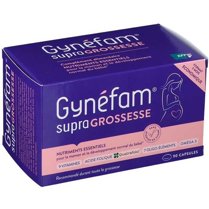 Hình ảnh vitamin tổng hợp cho bà bầu Gynefam SupraGrossesse từ Pháp - Ảnh 2