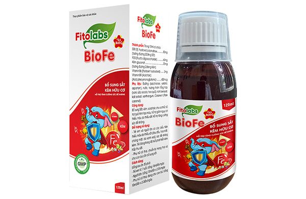 Hình ảnh Siro bổ sung sắt hữu cơ Fitolabs BioFe 1
