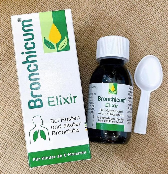 Hình ảnh Siro Ho Bronchicum Elixir