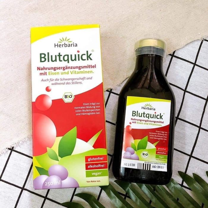 Siro bổ sung sắt hữu cơ Blutquick - Hình ảnh 2
