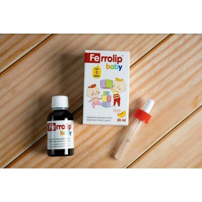 Hình ảnh sản phẩm Sắt hữu cơ Ferrolip baby 1