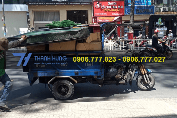Hình ảnh dịch vụ xe ba gác cho thuê Thành Hưng 1