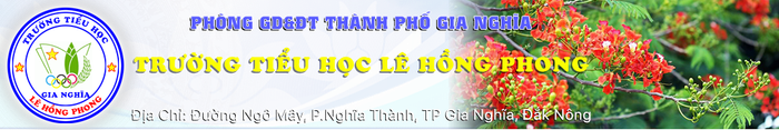 Hình ảnh Trường Tiểu học Lê Hồng Phong 1