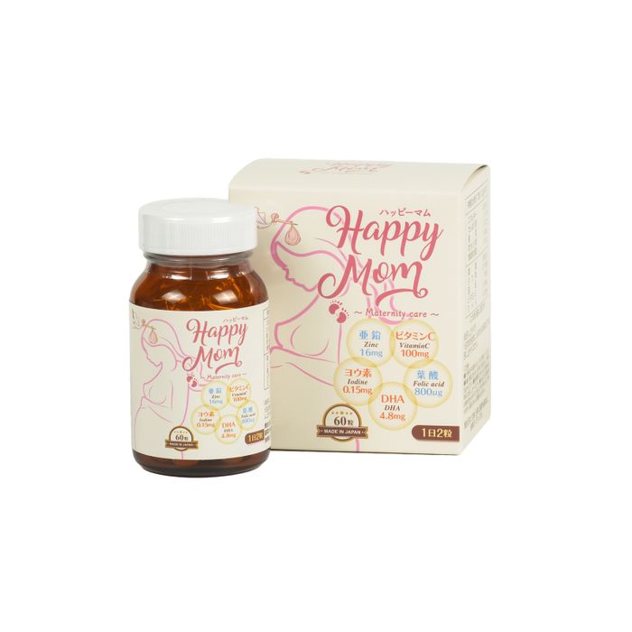 Vitamin Happy Mom Jpanwell cho bà bầu - Hình ảnh 1