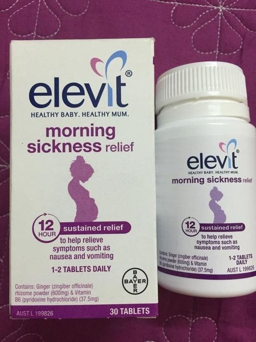 Hình ảnh Viên Uống Giảm Ốm Nghén Elevit Morning Sickness Relief 2