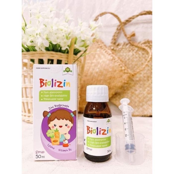 Kẽm hữu cơ chuẩn châu Âu Biolizin - Hình ảnh 1