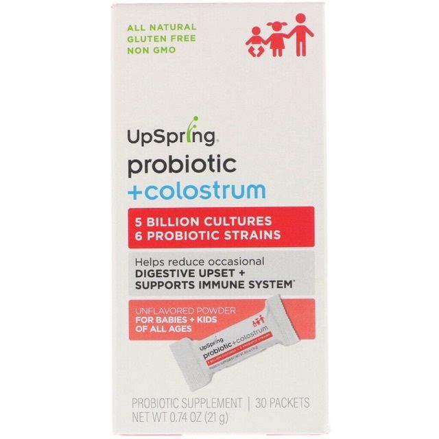 Hình ảnh 2 của Men Vi Sinh và Sữa Non UpSpring Probiotic + Colostrum