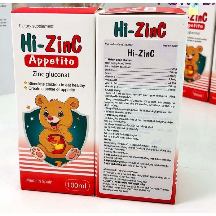 Chào Zinc Appetito hình 2