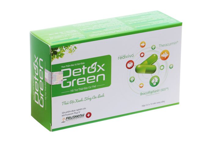 Hình ảnh viên uống Detox Green 1