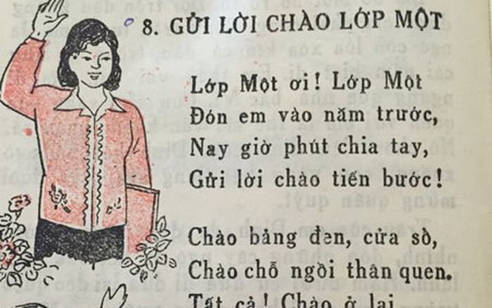 Ảnh gửi lời chào lớp Một