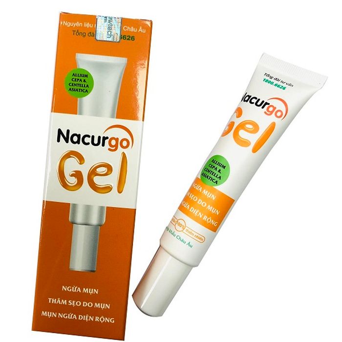 Hình ảnh Gel trị sẹo Nacurgo
