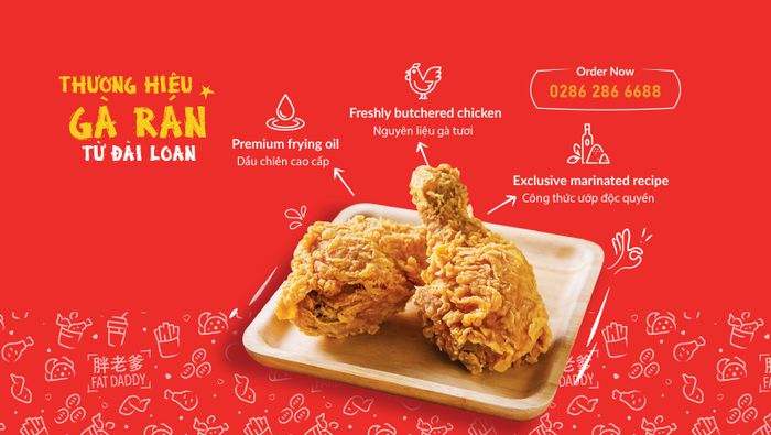 Hình ảnh Fat Daddy Gà Rán Mỹ - Việt Nam 1