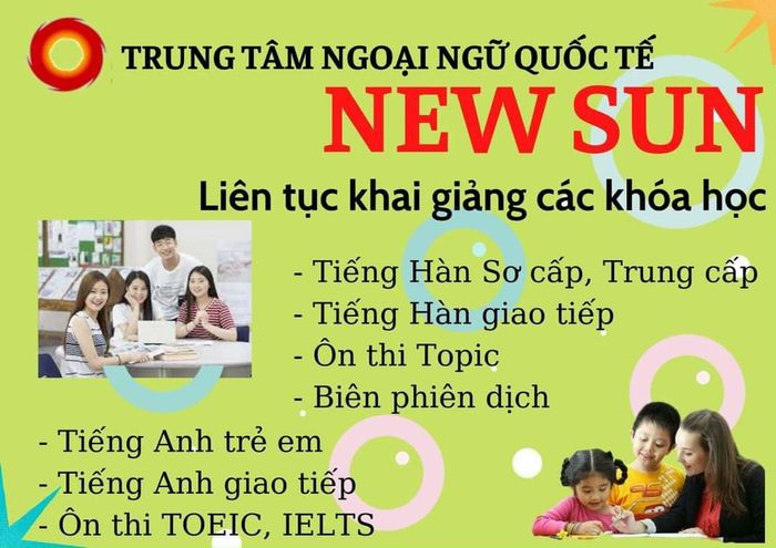 Hình ảnh Trung tâm Ngoại ngữ Quốc tế New Sun 1