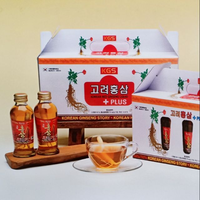 Hình ảnh Nước hồng sâm có củ KGS 1