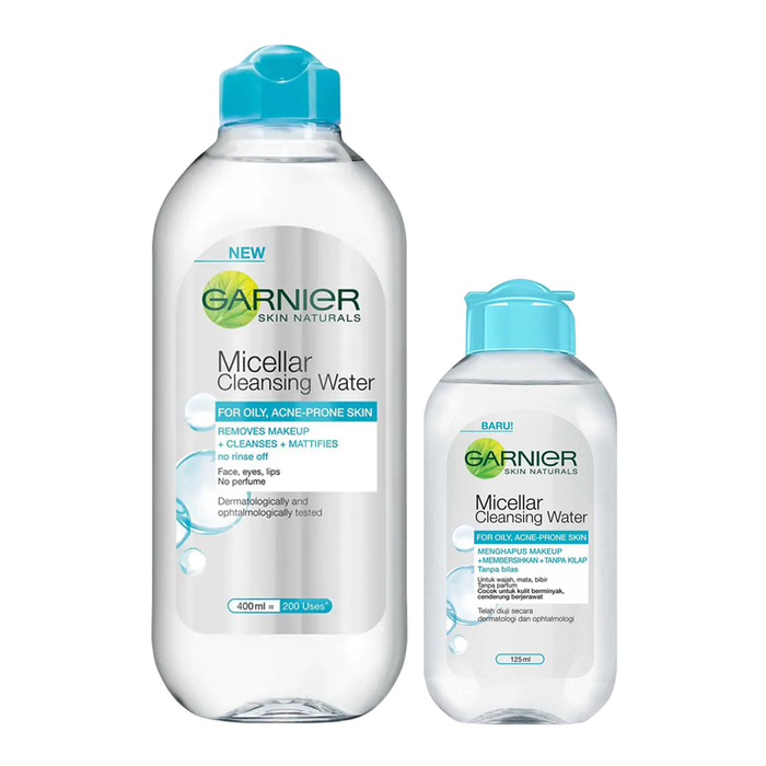 Tẩy Trang Cho Da Dầu Mụn Garnier Micellar Cleansing Water - Hình ảnh 1