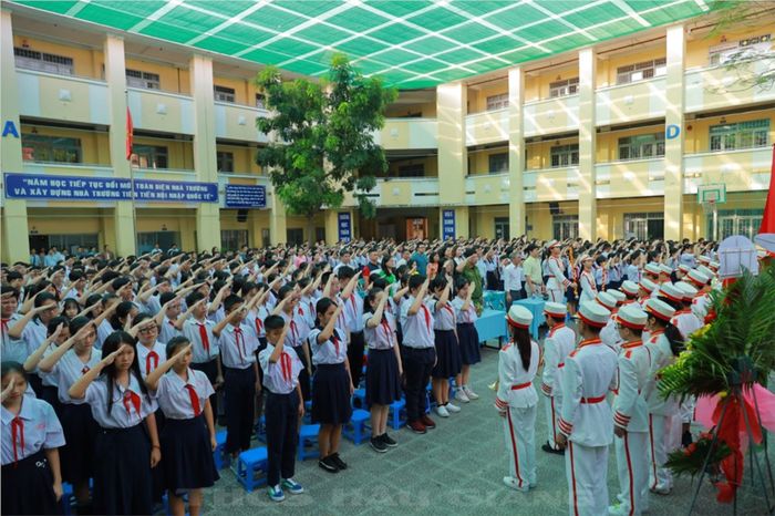 Hình ảnh Trường THCS Hậu Giang 1
