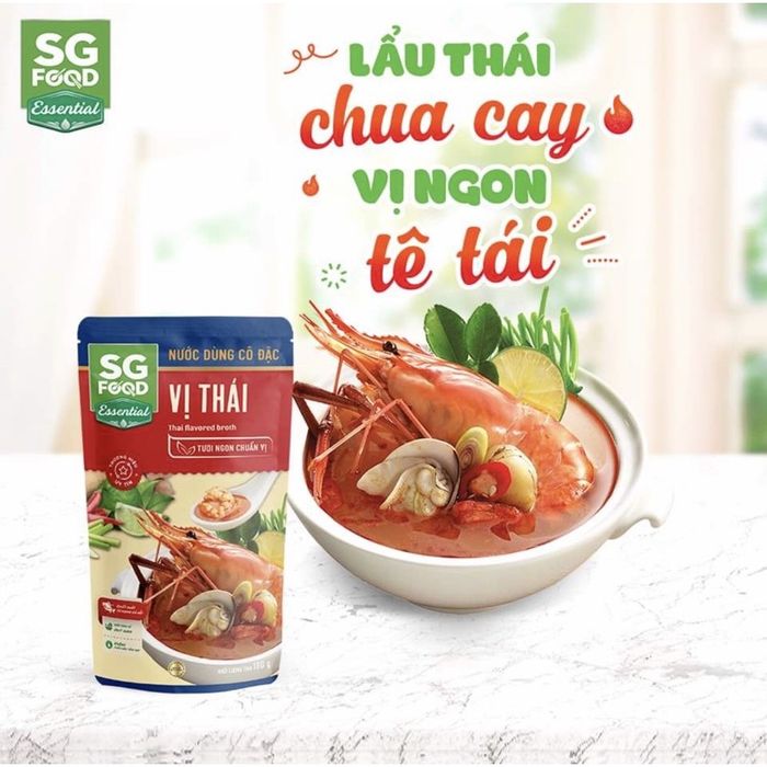 Nước dùng cô đặc lẩu Thái SG Food - Hình ảnh 1