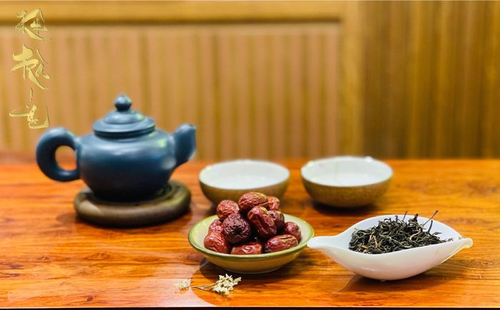 Set trà Hoàng Hồng cổ truyền - đặc trưng của Kỳ Trà Các, hình ảnh 2