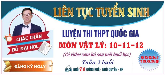 Hình ảnh của Thầy Hà môn Vật Lý 2