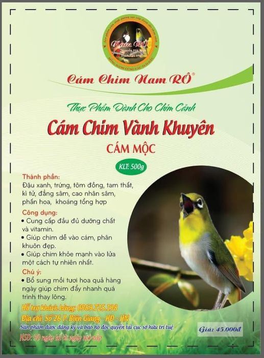 Cám Chim Nam Rô - Hình 1