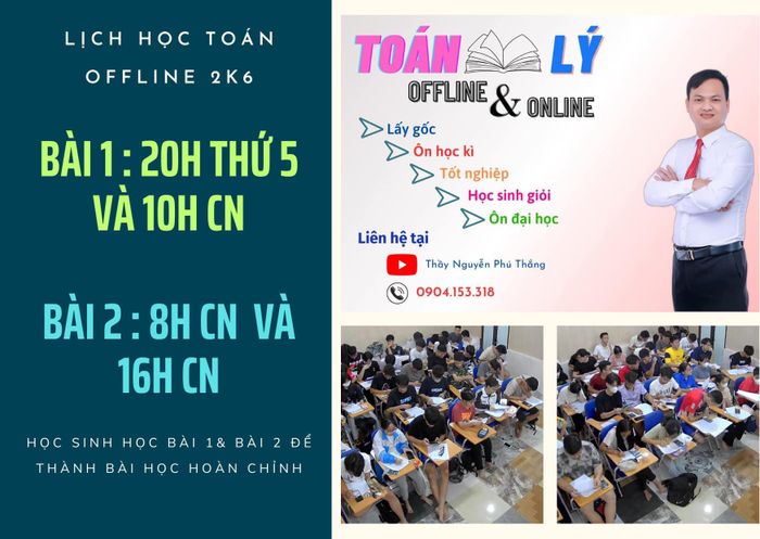 Hình ảnh 1 của Thầy Nguyễn Phú Thắng - Giáo viên dạy Toán & Vật lý