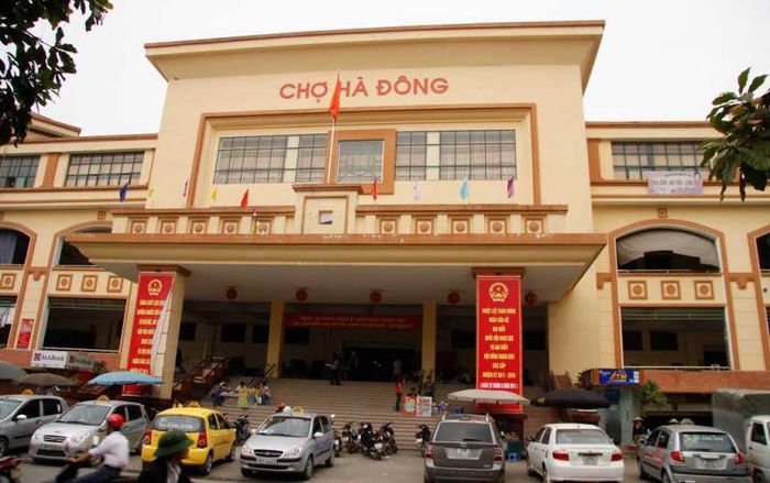 Hình ảnh chợ Hà Đông 1