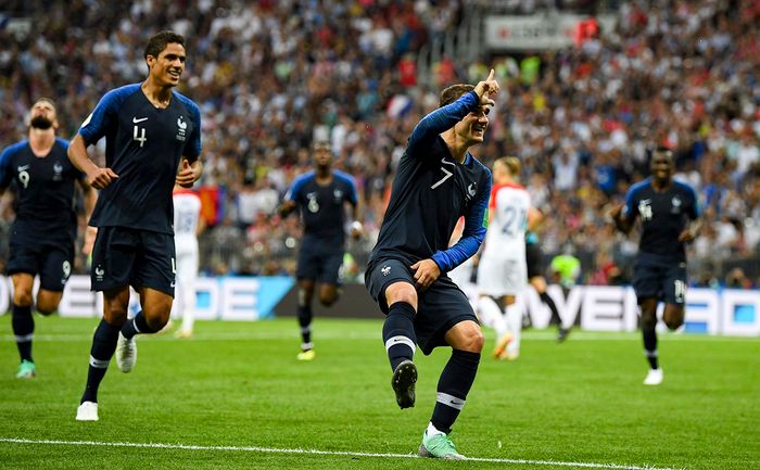 Điệu nhảy của Drake được Griezmann mô phỏng ảnh 1