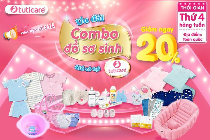 TutiCare - Hệ thống cửa hàng mẹ và bé hình 2
