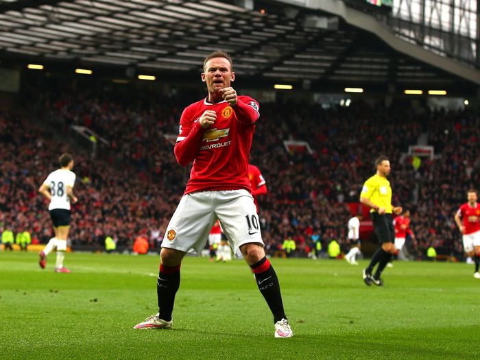 Rooney ăn mừng bằng phong cách boxing ảnh 1