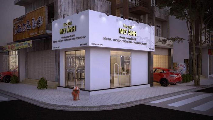 Hình ảnh tóc giả tại Mơ Ánh