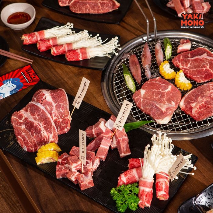 Yakimono - Nhà Hàng Thịt Nướng Nhật Bản hình 2