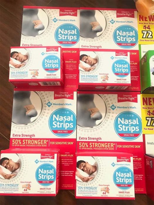 Hình ảnh Miếng dán chống ngáy Member’s Mark Nasal Strips ảnh 2