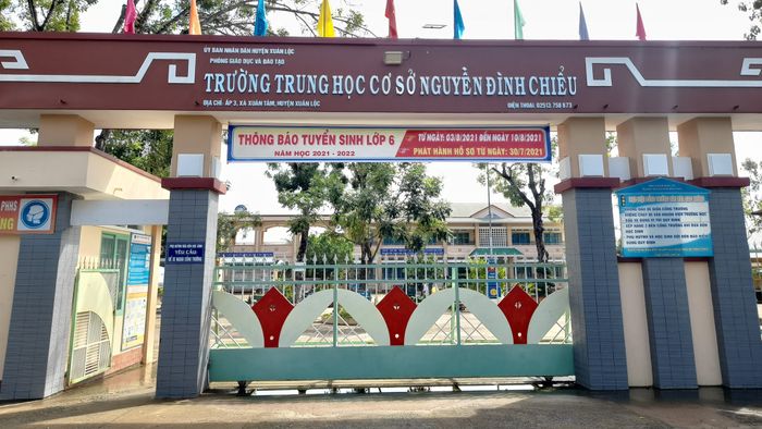 Trường THCS Nguyễn Đình Chiểu hình ảnh 1