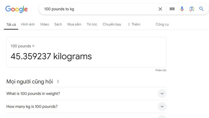 Công cụ hỗ trợ tính toán 1 pound bằng bao nhiêu kilogram 2