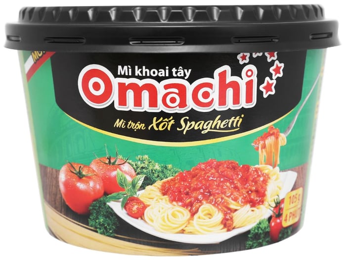 Hình ảnh 2 của mì Omachi Xốt Spaghetti