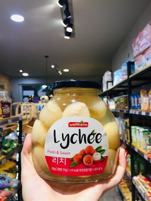 Hình ảnh 1 của Vải Ngâm Hàn Quốc Lychee