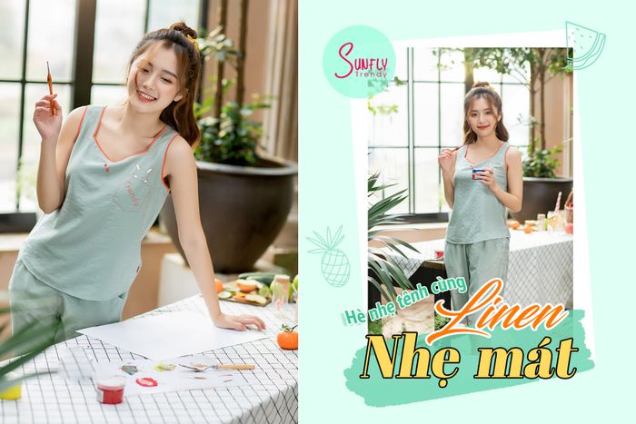 Sunfly - Thời trang mặc nhà cao cấp - Ảnh 1