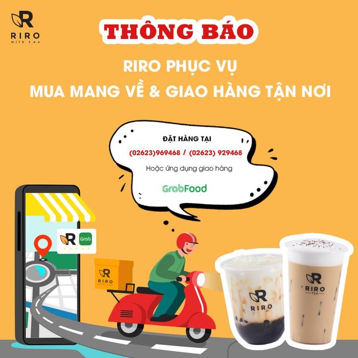 RiRo Milk Tea hình 2