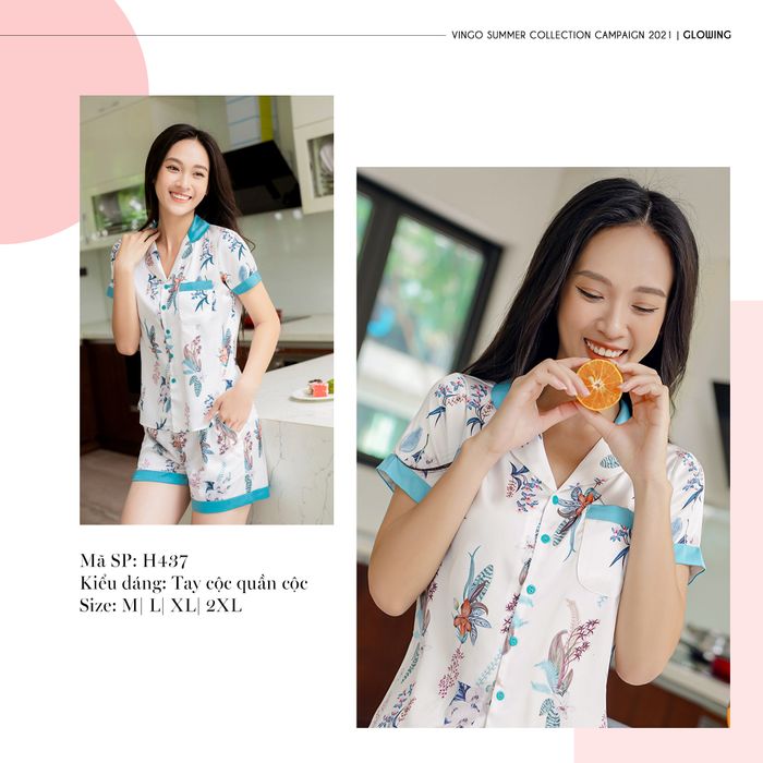 Vingo Pijama - Đồ ngủ và đồ mặc nhà hình 3