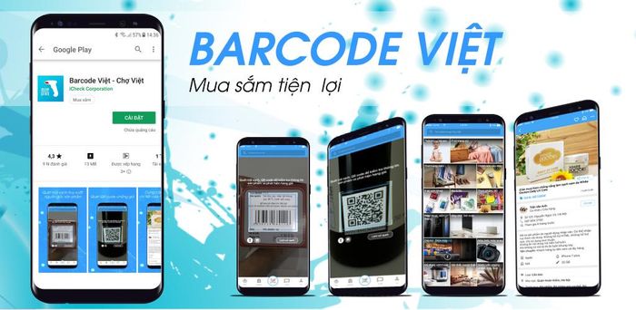 Ảnh ứng dụng Barcode Việt