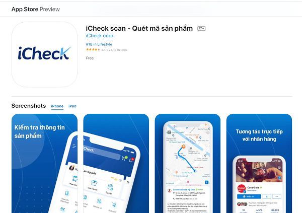 Hình ảnh 1 của iCheck Scanner & Mua Sắm