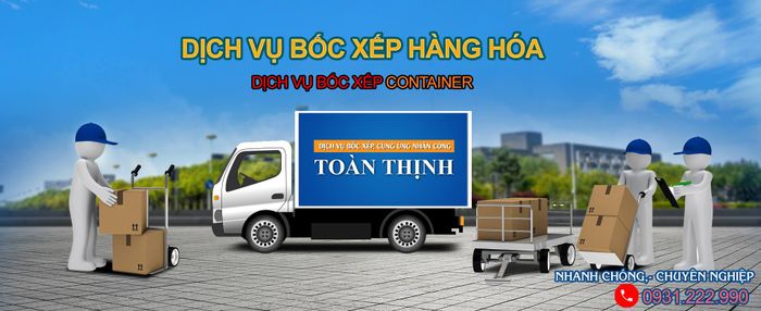 Hình ảnh Dịch Vụ Bốc Xếp – Cho Thuê Lao Động Toàn Thịnh 1