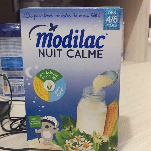 Hình ảnh 2 của bột lắc sữa Modilac Nuit Calme