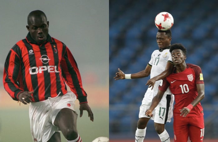 George Weah nổi bật với thành công tại AC Milan