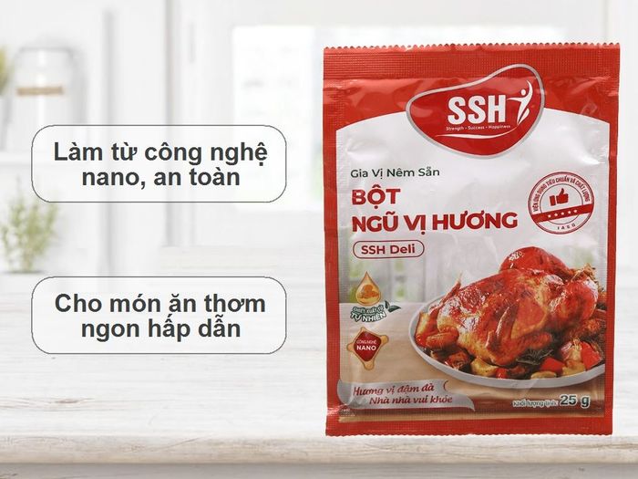 Bột Ngũ Vị Hương SSH Deli - Hình ảnh 2